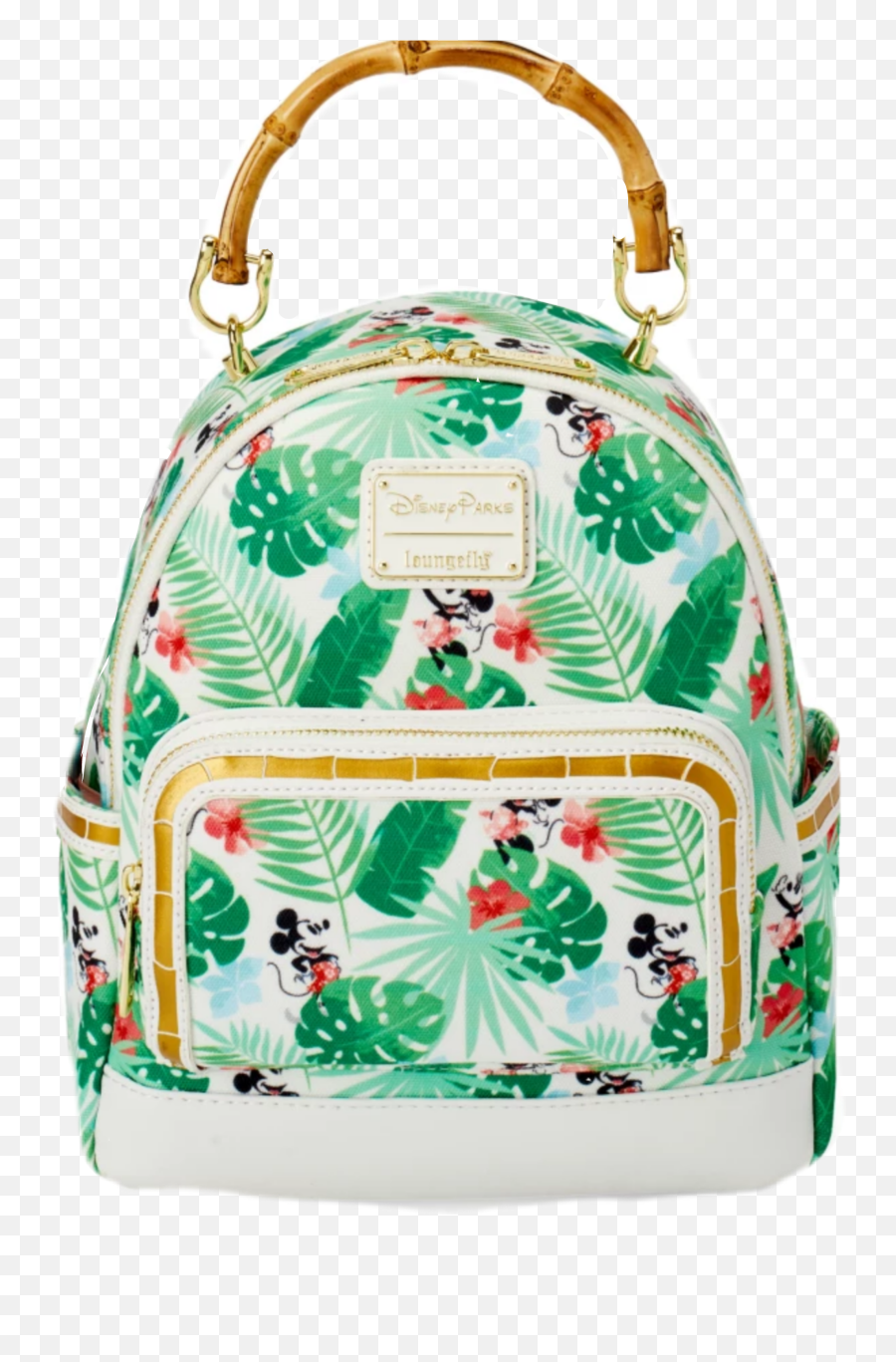 Discover Trending - Disney Loungefly Tropical Mickey Emoji,Quincy Emoji Love Backpack