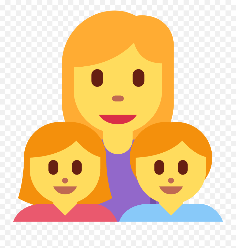 Woman Woman Girl Boy Emoji Clipart - Emojis De Una Familia,Emoji Girl Clothes