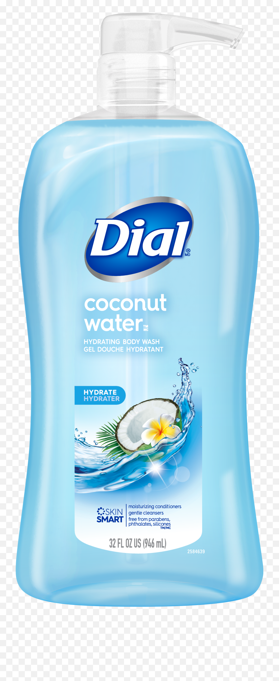 Dial Body Wash Coconut Water 32 Fl Oz - Dial Coconut Water Body Wash Emoji,Free Graphics Body Maps Of Emotions