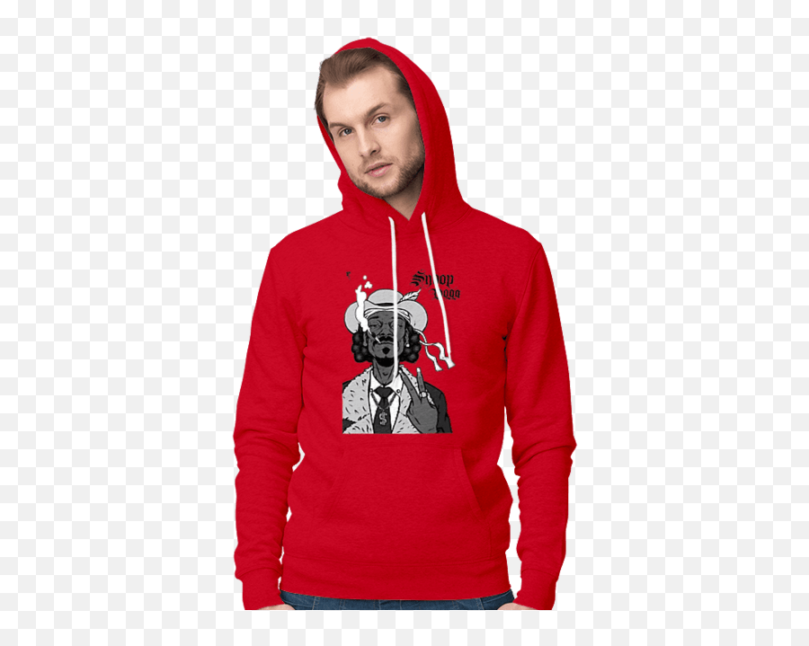 Womenu0027s Sweatshirt With Print Snoop Dogg With A Cigarette Emoji,Snoop Dog Emotion