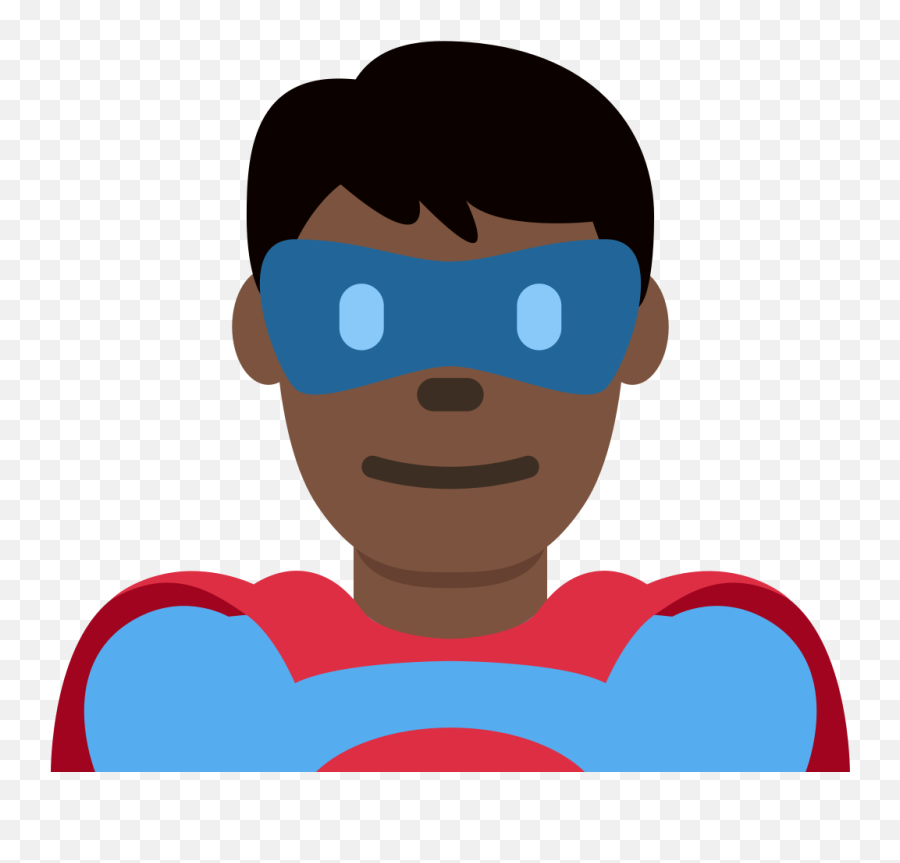 U200d Man Superhero Emoji With Dark Skin Tone Meaning,Emotion Weather Superpower