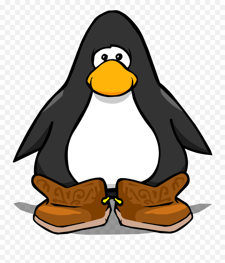 Cowboy Boots Club Penguin Wiki Fandom - Club Penguin Black Checkered Shoes Emoji,Cowboy Boots Emoji