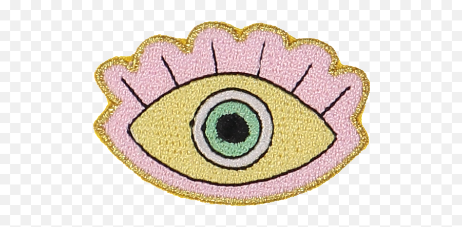 Evil Eye Sticker Patch - Olho Grego Capa Facebook Emoji,Evil Eye Emoji