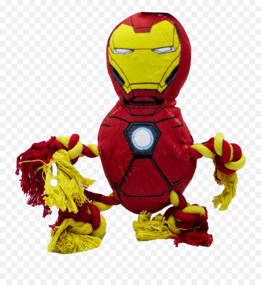 Fetch For Pets Marvel Iron Man Rope Buddy Toy Emoji,Iron Man Emoji