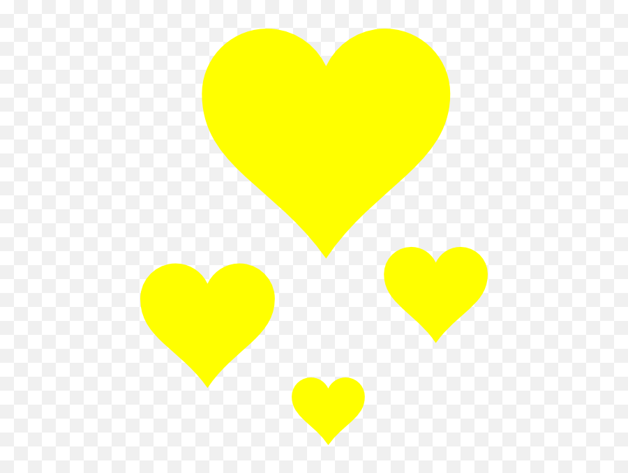 Hearts Clip Art At Clkercom - Vector Clip Art Online Emoji,Heart Emoji Golden