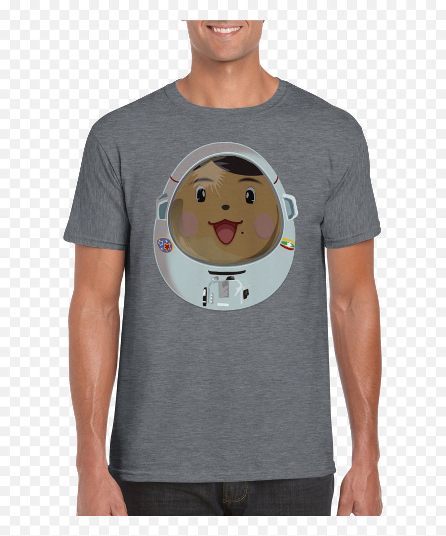 Pyit Taing Htaung Astronaut - Unisex Tshirt Emoji,Rock Emoji Face Meme
