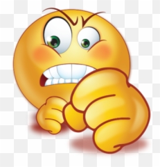 Angry Fist Fight Emoji - Fight Smiley,Emoticons Samsung