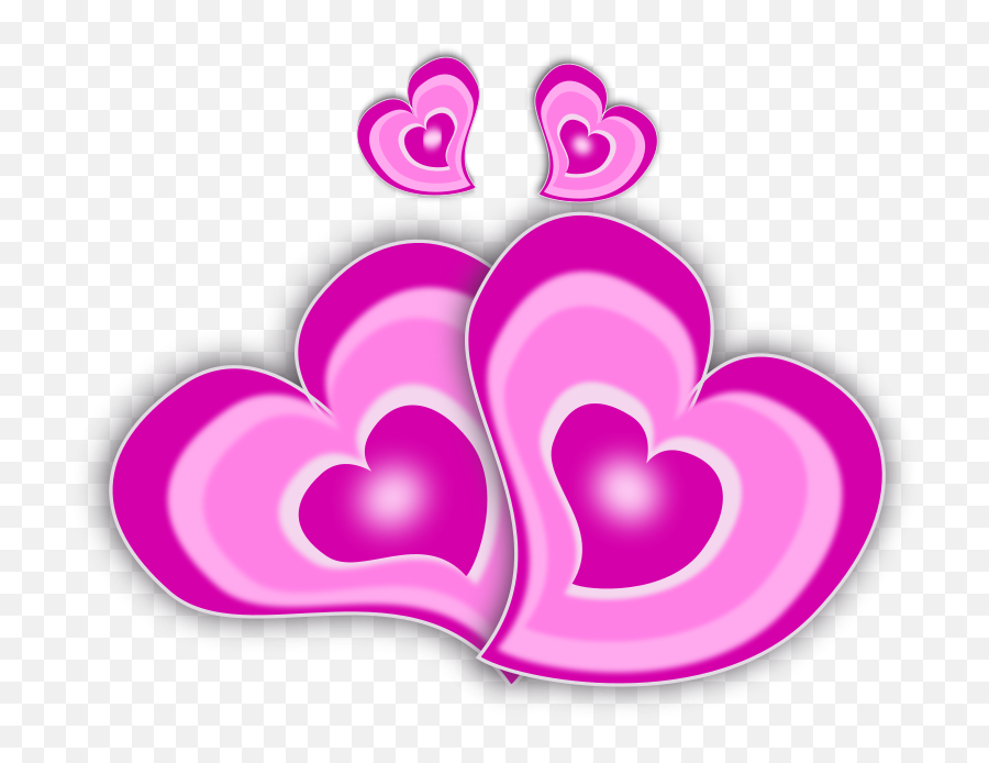 Loving Hearts 98431 Free Svg Download 4 Vector - Imagenes Prediseñadas De Corazones Emoji,Emotion Vector