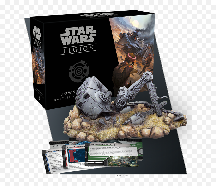 Star Wars - Legionjeu De Batailles Dans Lu0027univers De Star Star Wars Legion Downed At St Battlefield Expansion Emoji,Darth Vader Emoji Copy Paste