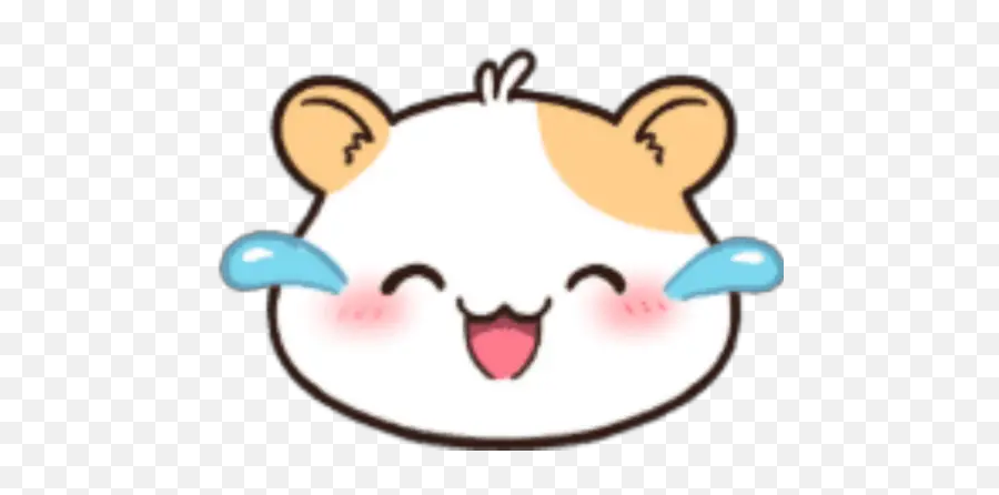 Latte The Hamster Emoji - Whatsapp Happy,Hamster Emoji