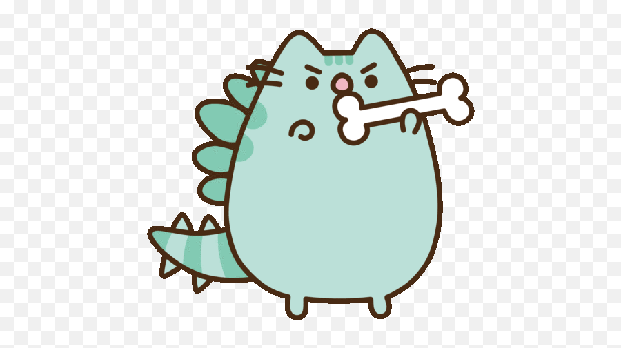 Pusheen Cute - Cat Dino Pusheen Emoji,Pusheen The Cat Emoji
