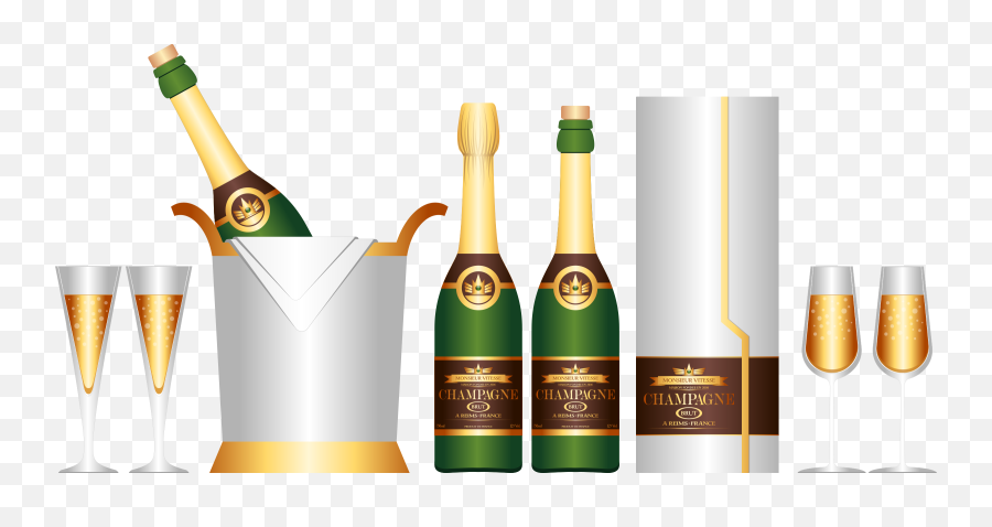 Champagne Champagne Bottle Png Image - Transparent Champagne Champagne Emoji,Wine Bottle Emoji