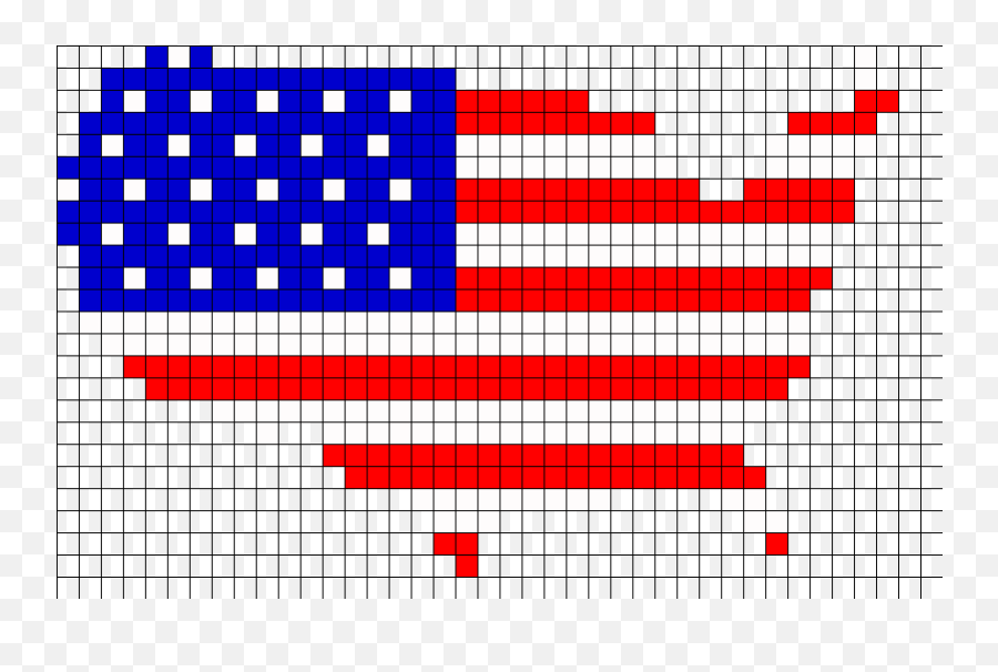 Perler Beads Designs Flag Cross Stitch - Perler Beads American Flag Emoji,Afghan Flag Emoji