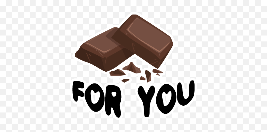 Foodies Food Foryou Sticker By - Types Of Chocolate Emoji,Fudge Emoji