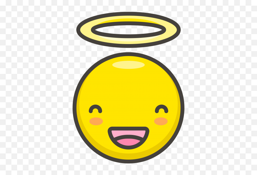 With Halo Emoji - Smile,Smiling Emoji Images