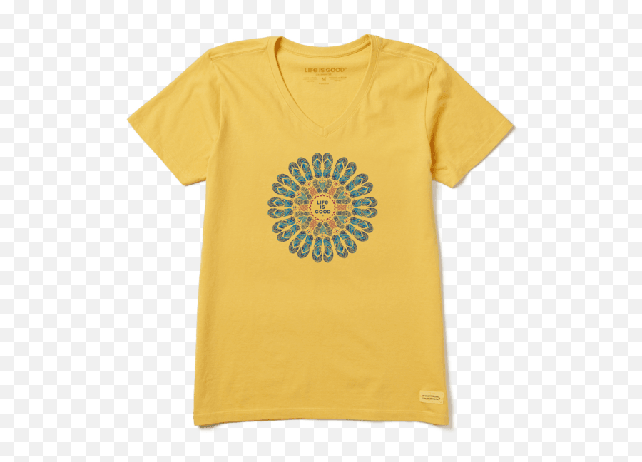 Womenu0027s Flip Flop Mandala Crusher Vee Life Is Good - Short Sleeve Emoji,Emoji Flip Chart Womenu0027s Flip Flop Mandala Crusher Vee Life Is Good - Short Sleeve Emoji,Emoji Flip Chart