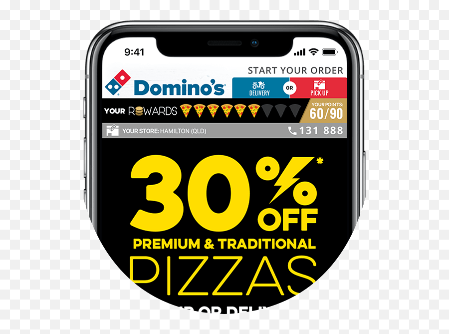 Au Rewardsbar Example Emoji,Pizza Emoji Dominos