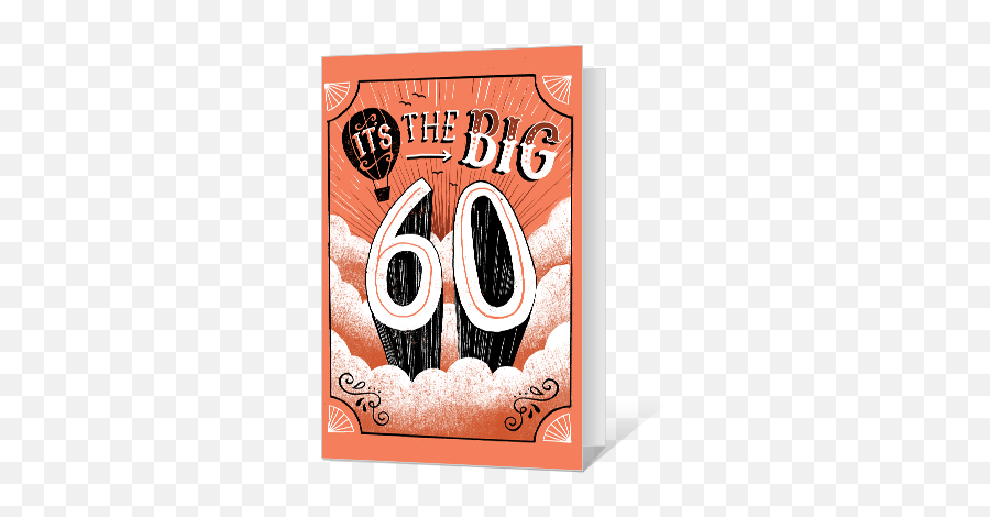 60th Birthday Cards Free - Greeting Cards Near Me 60th Birthday Cards Template Printable Emoji,Wedding Anniv Emoticon