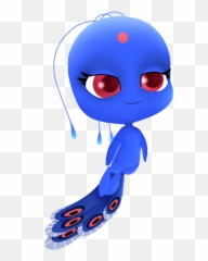 Miraculous Kwami Duusu Pnglib U2013 Free Png Library - Kwami Duusu Emoji,Steam Kapow Emoticon