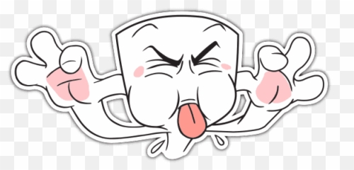 Humanoid Guy - Fictional Character Emoji,Japanese Teasing Emoticon