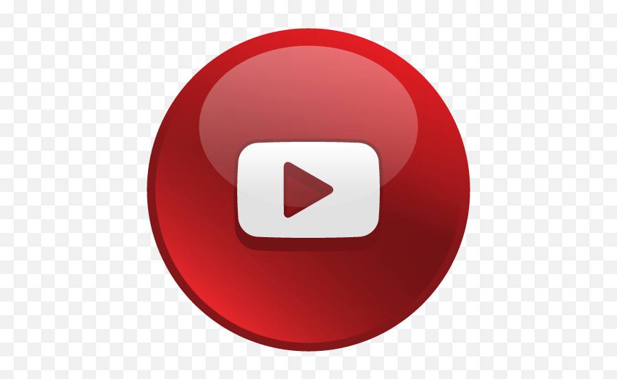 Youtube Social Network Free Icon Of Glossy Social Icons - Youtube Icon Glossy Png Emoji,Kakao Emoticon Tube