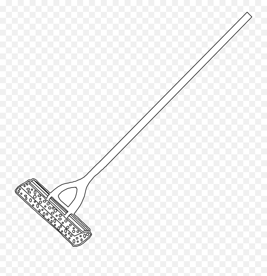 Mop Bucket Cart Line Art Coloring Book - Wiper Clipart Black Wiper Clipart Black And White Emoji,Facebook Emoticon White With Blue Beam