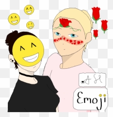 Pixilart - Happy Emoji,Emoji Challenge Oc