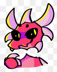 Devis Art Hell - Fictional Character Emoji,Emoji Purple Devi.