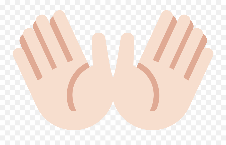 Open Hands Emoji Clipart Free Download Transparent Png - Tweets Jasmin Bhasin Twitter,Hands Up Emoji Tshirt