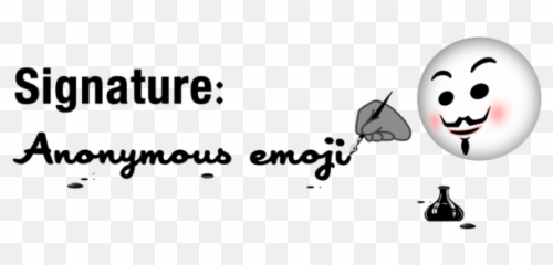 Anonymous Emoji - Diputacion De Cordoba,Anonymous Emoji