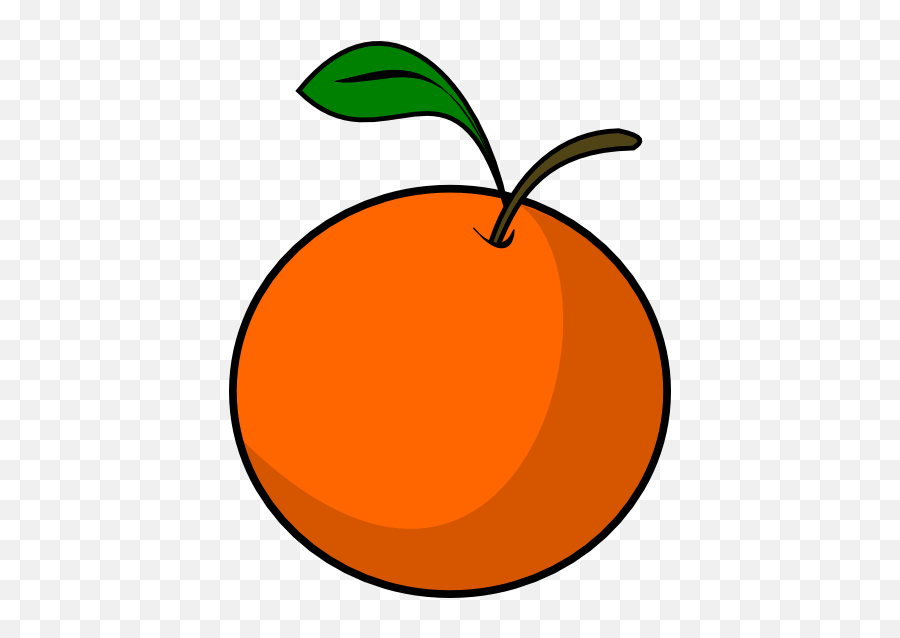 Orange Clip Art Free Clipart Images Png - Clipartix Orange Fruit Clip Art Emoji,Orange Fruit Emoji