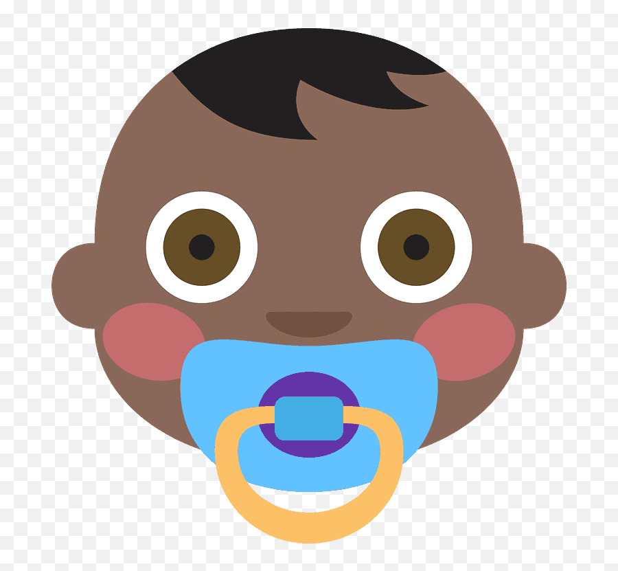 Baby Emoji Clipart - Baby Skin Tone 5,Baby Emoji Png