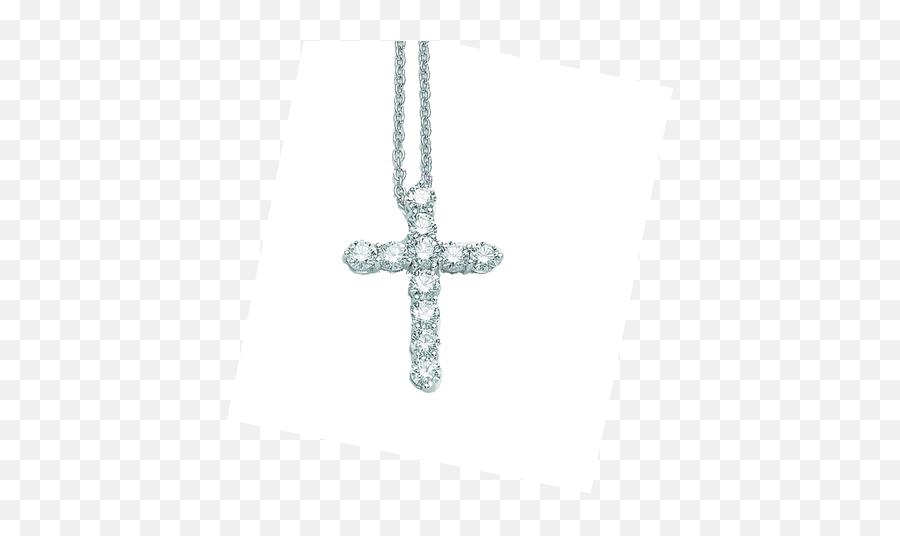 Roberto Coin 18kt Gold Diamond Extra Large Cross Pendant Emoji,Love Emoticon Earrings And Sterling Silver