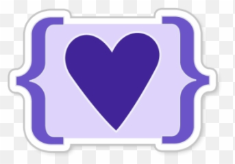 She Coded Badge - Dev Community Emoji,What Does A Purple Heart Emoji Mean