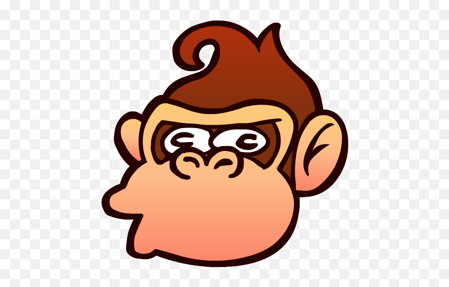 Ed On Twitter Iu0027m Gonna Do It Iu0027m Gonna Draw Donkey Emoji,Gorilla Face Emoji