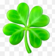 Team Emoji,Shamrock Emoji Png