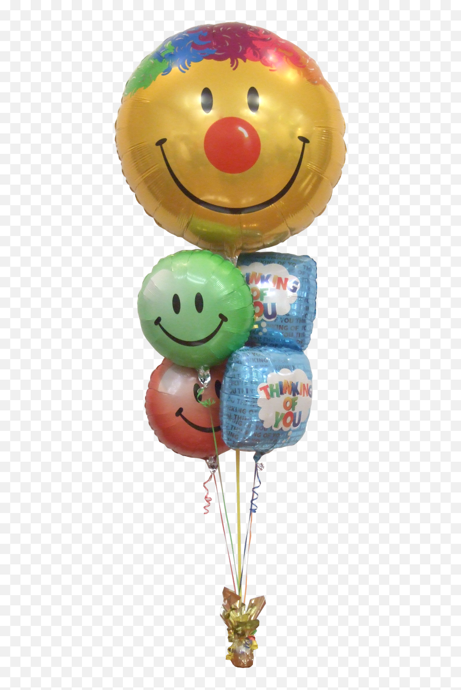 Smiles Balloon Bouquet - Balloon Emoji,Thinking Of You Emoticon