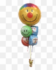 Smiles Balloon Bouquet - Balloon Emoji,Thinking Of You Emoticon