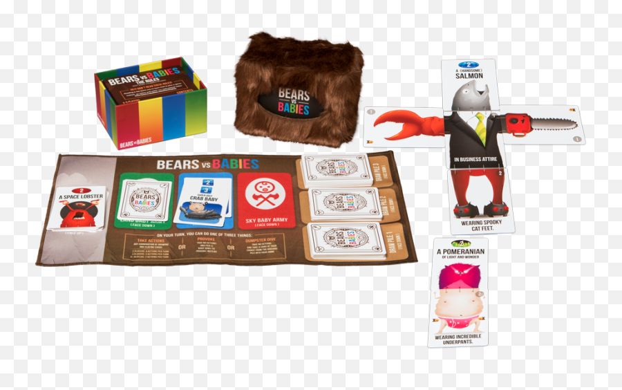 Bears Vs Babies Card Game - Bear Vs Babies Emoji,Emoji Hoverboard For Sale