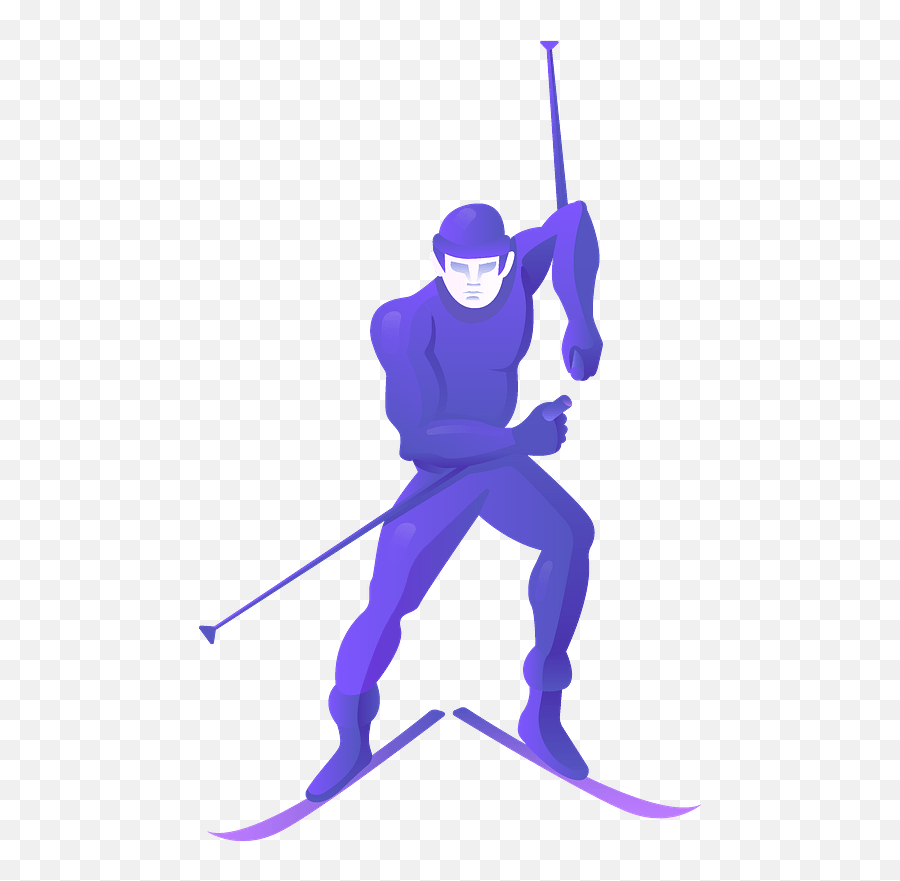 Ski Clipart - Ski Emoji,Skier Emoji