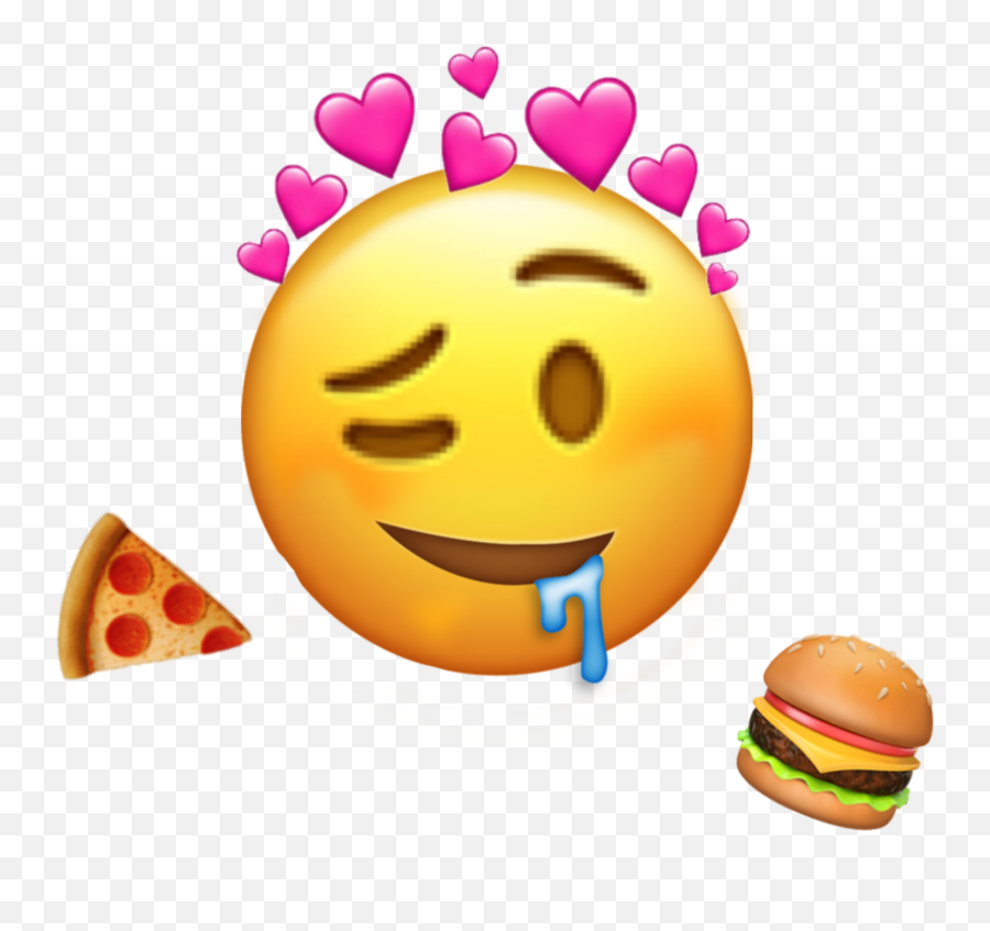 Hunger Sticker - Happy Emoji,Hunger Emoji