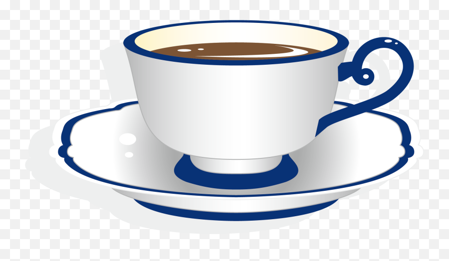 Coffee Cup Espresso Tea Cafe - Mug Template Png Download Saucer Emoji,Tea Emoji Transparent
