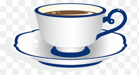 Coffee Cup Espresso Tea Cafe - Mug Template Png Download Saucer Emoji,Tea Emoji Transparent