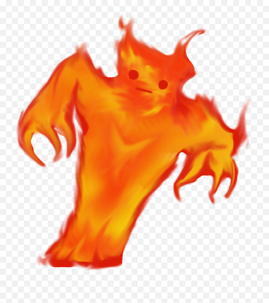 Elementals I Made A 2 Years Ago - Fire Elementals Dnd Transparent Emoji,Fire Emotion