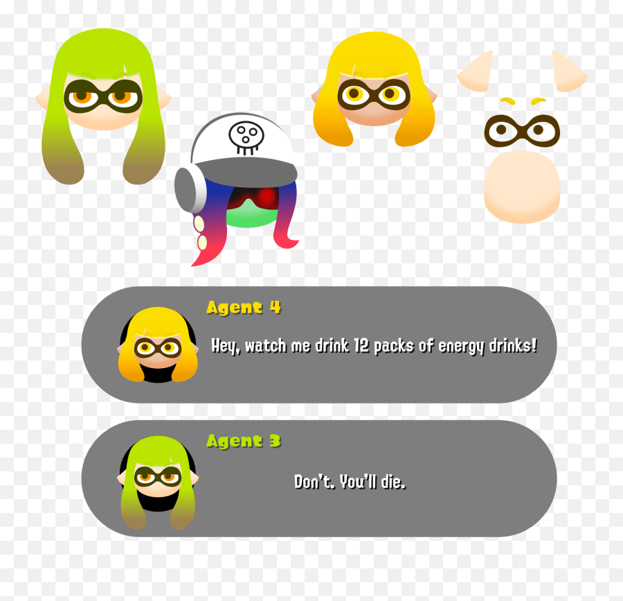 Some Custom Character Icons Based - Splatoon Character Icons Emoji,Emoticon Template