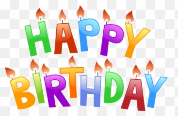 Happy Birthday Wishes Stickers Whatsapp - Happy Birthday Words With Transparent Emoji,Happy Birthday Whatsapp Emoticons