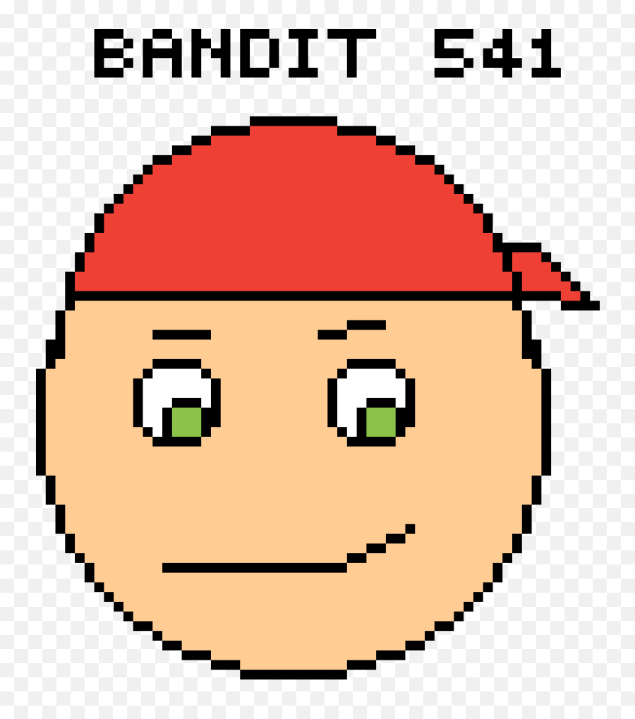 Pixilart - Happy Emoji,Bandit Emoticon