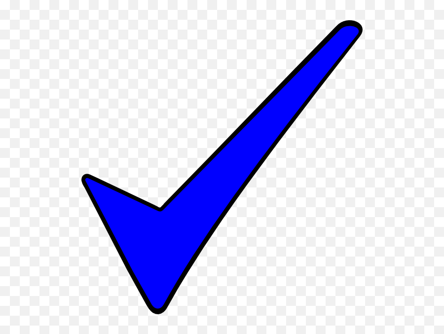 Free Tick Symbol Download Free Clip - Correction Blue Tick Emoji,Verified Tick Emoticon