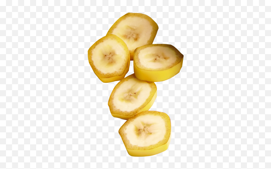 Fresh Banana Slice Transparent Png - Slice Of Banana Png Emoji,Banana Peel Emoji