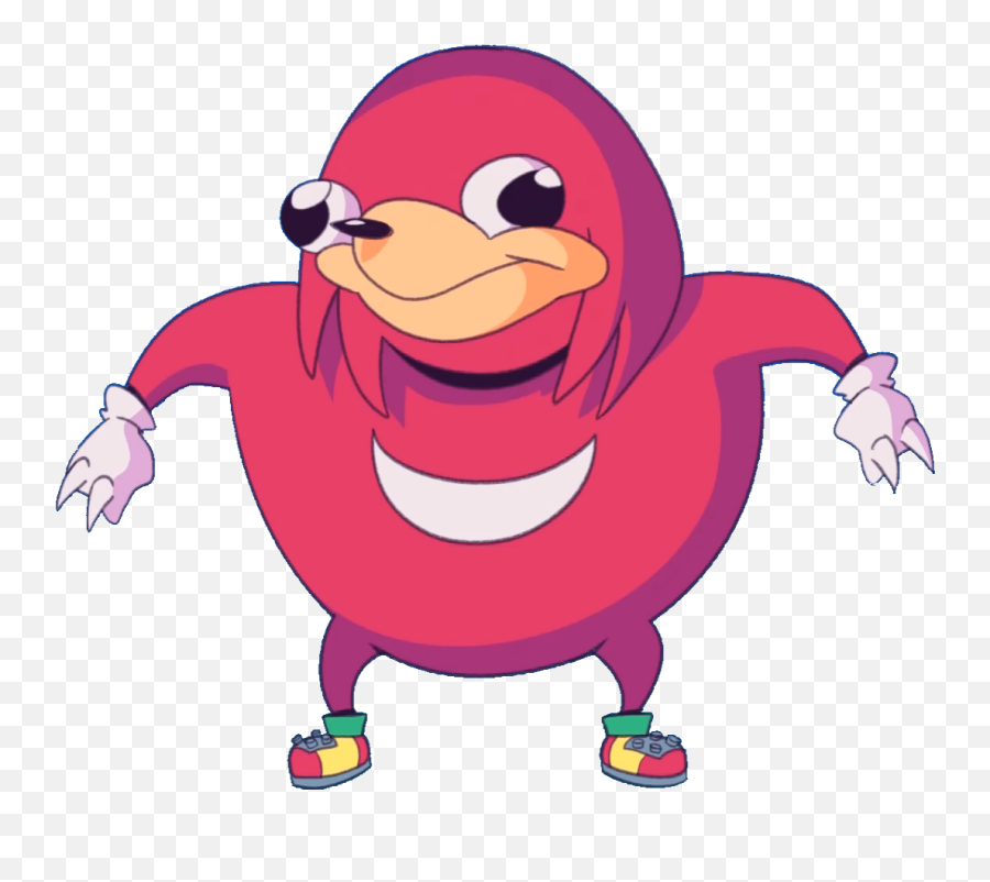 Ugandan Knuckles Teh Meme Wiki Fandom - Knuckles Meme Emoji,Lazer Shoop Da Whoop Emoticon